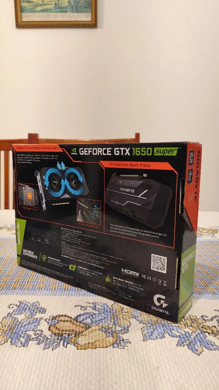 Placa de Video Gigabyte GTX 1650 SUPER - Foto 2
