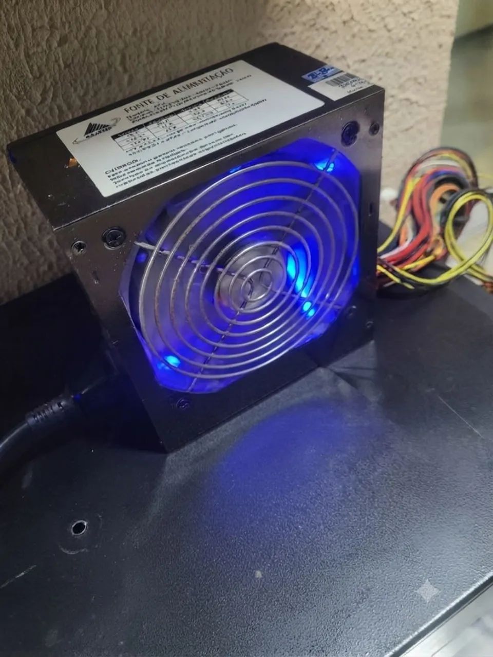 Fonte com Led interno para Computador - Foto 3