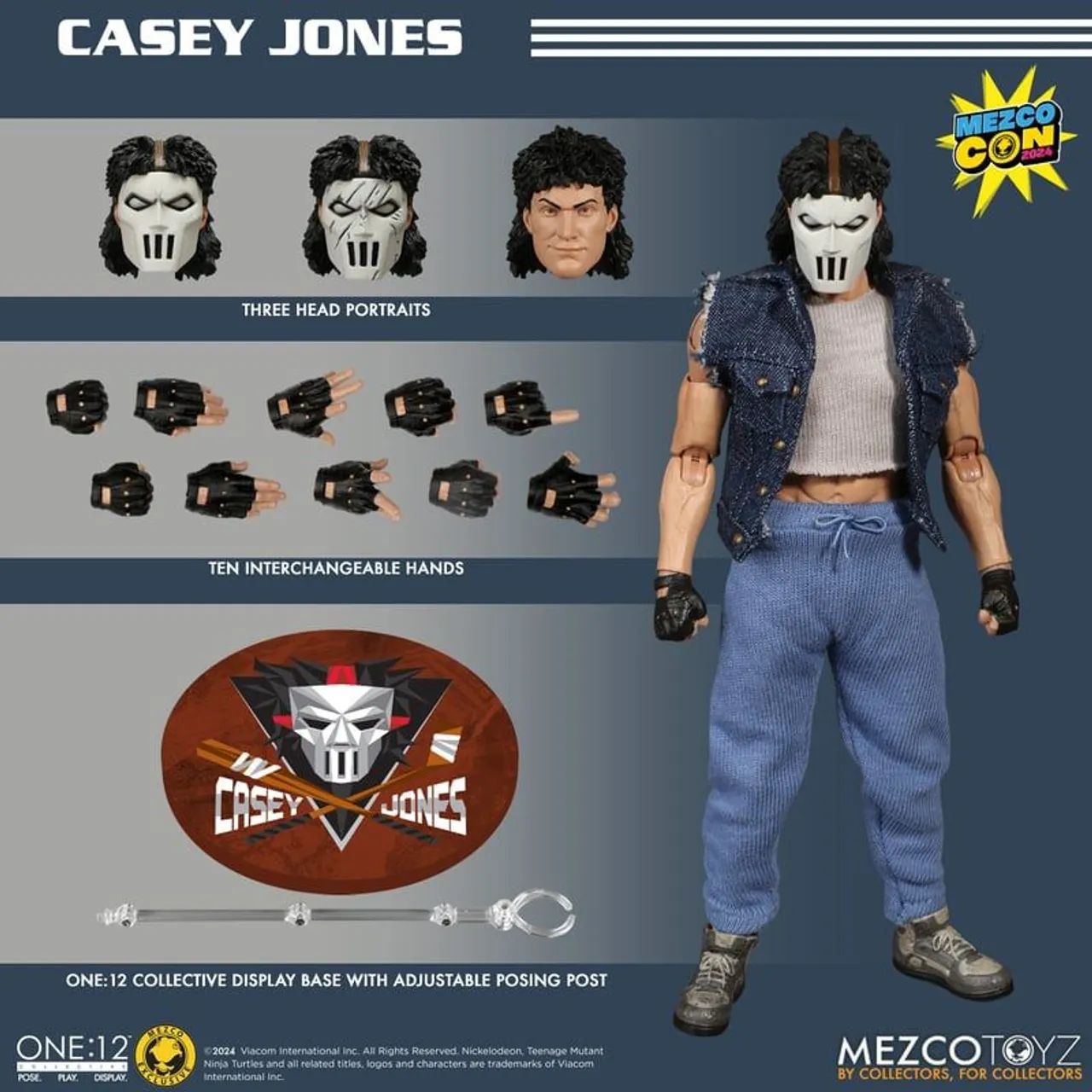 Mezco Toyz One:12 Collective TMNT e Casey Jones - Hobbies e