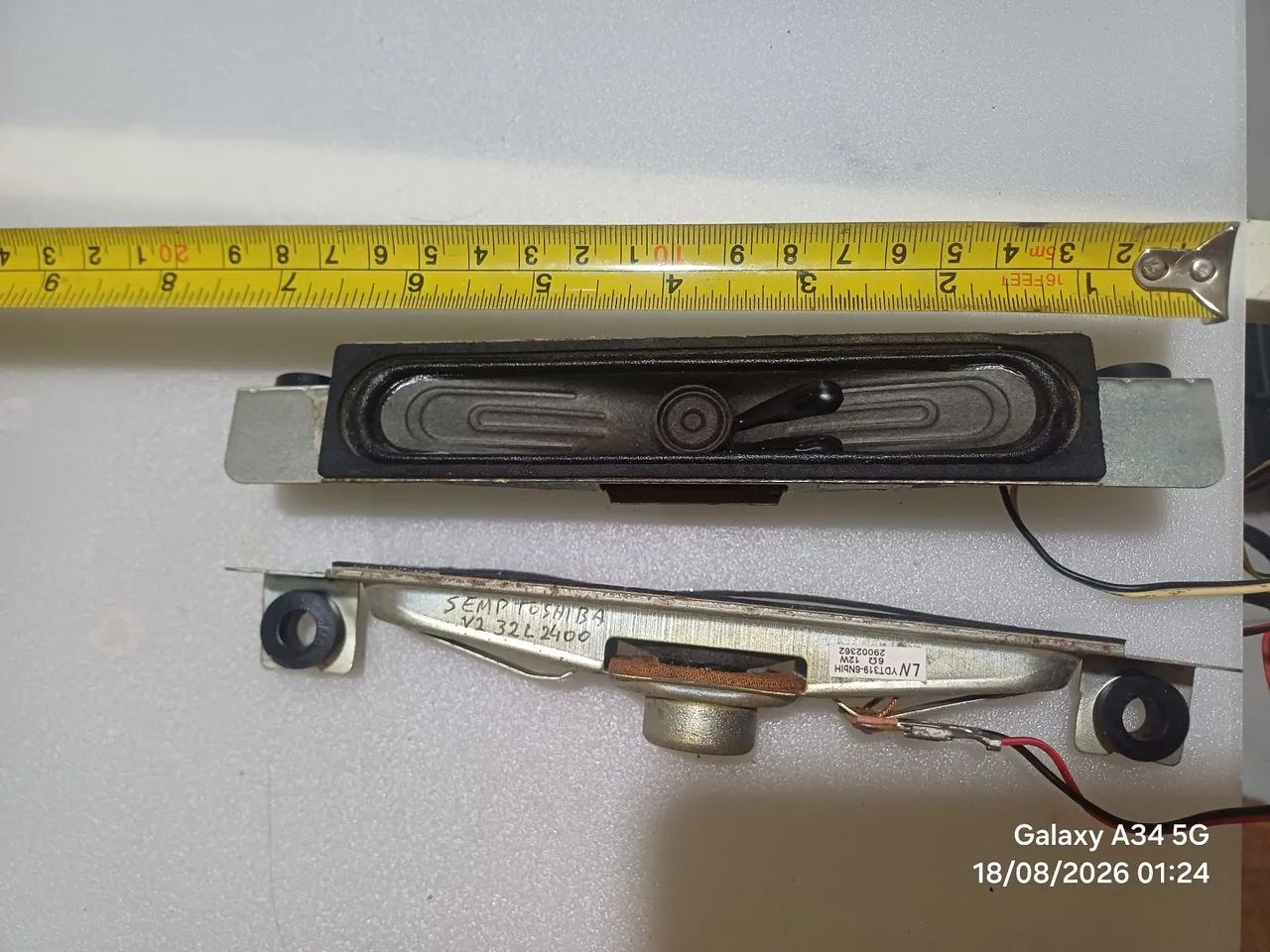 Par alto-falantes Tv Toshiba 32 polegadas  - Foto 4