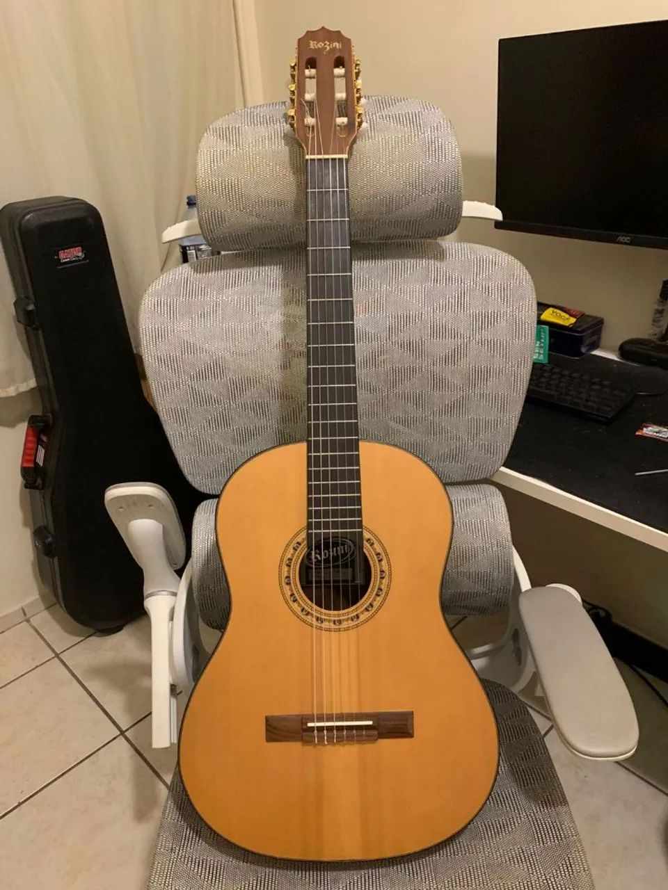 Violão Rozini Studio RX210 - Tampo Maciço - 2017 - Foto 2