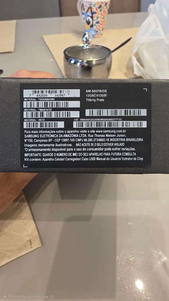 Samsung s25 edge 512gb - Foto 3
