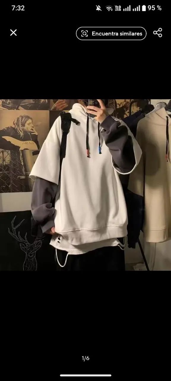 Moletom branco XGG - Foto 2