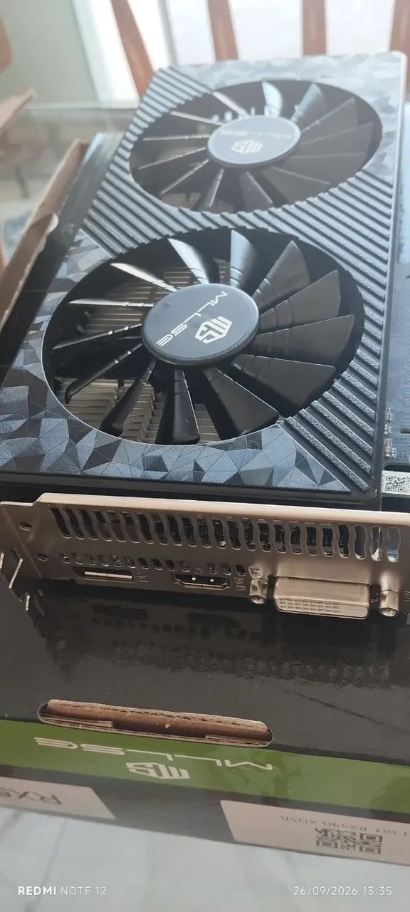 placa video RX590 8G - Foto 2