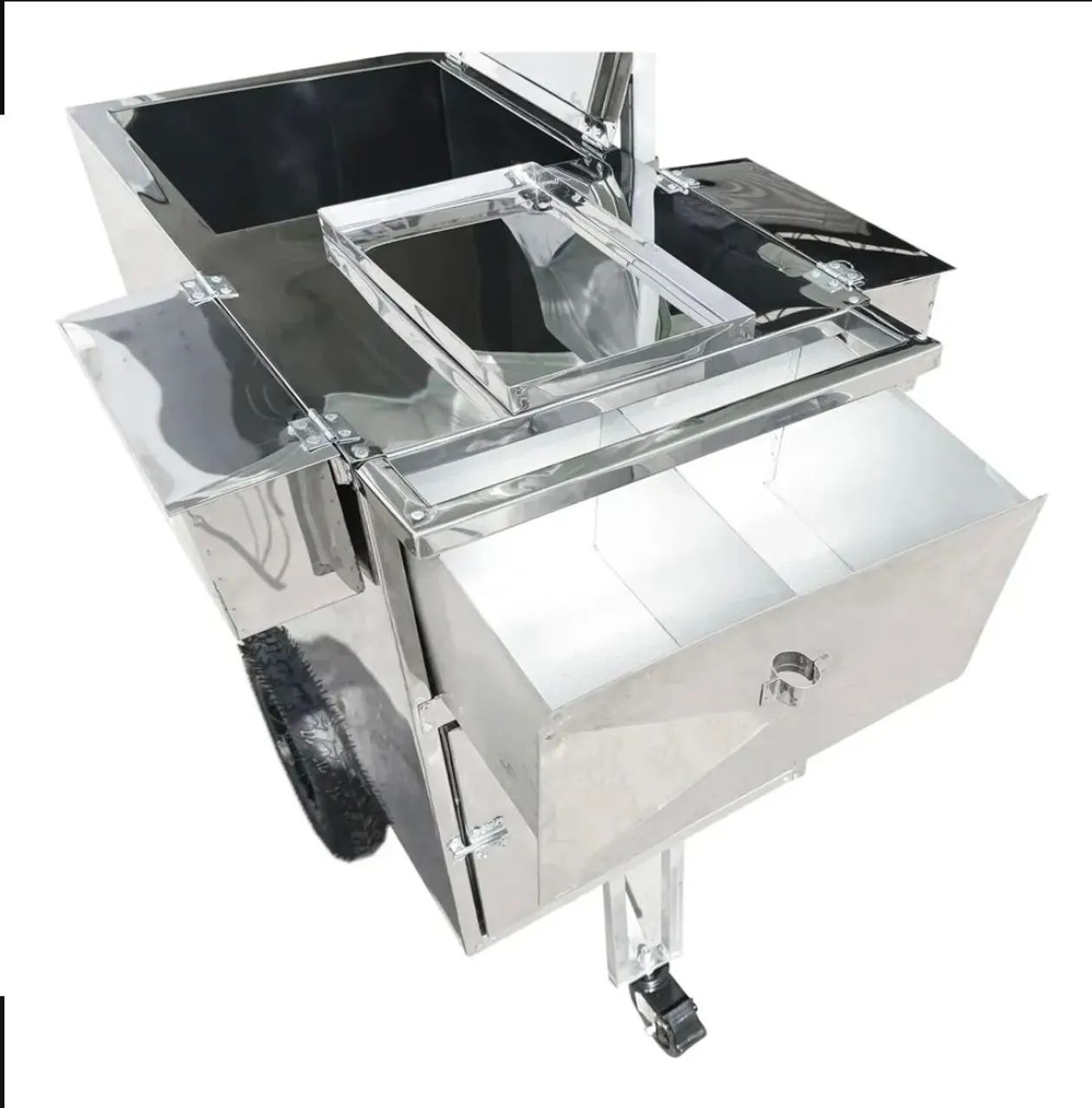 Carrinho térmico, sorvete, ação, salada - Foto 2