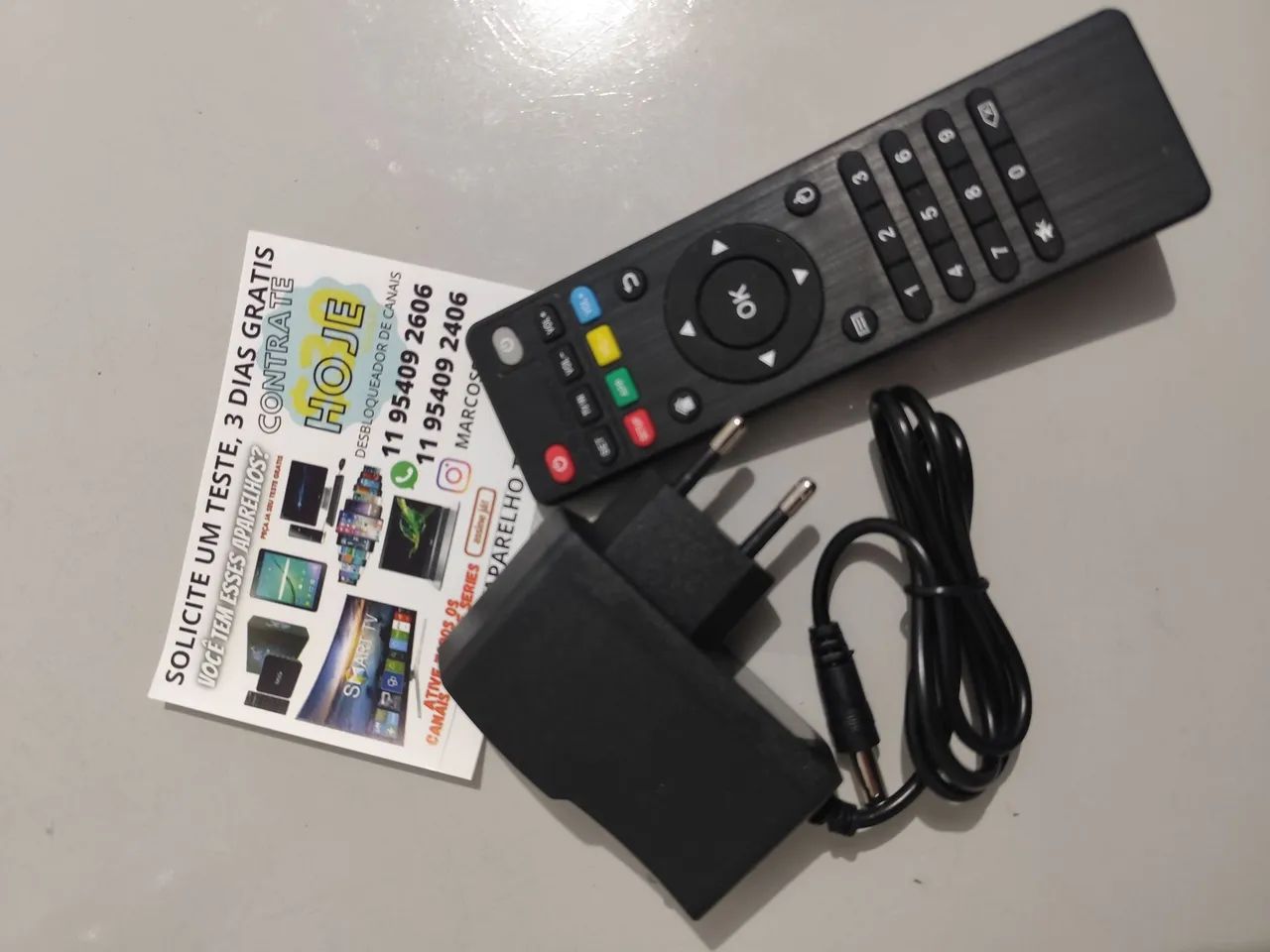 Controle box tv