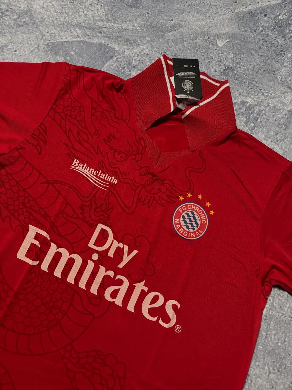 Camiseta De Time Chronic Polo - Vermelha (M) - Foto 4