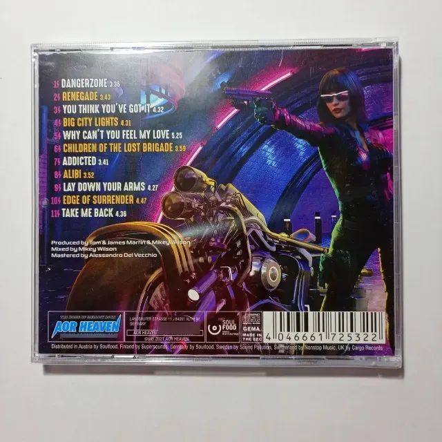 Nitrate Renegade Cd Importado Alemanha Original Aor Heaven Raro