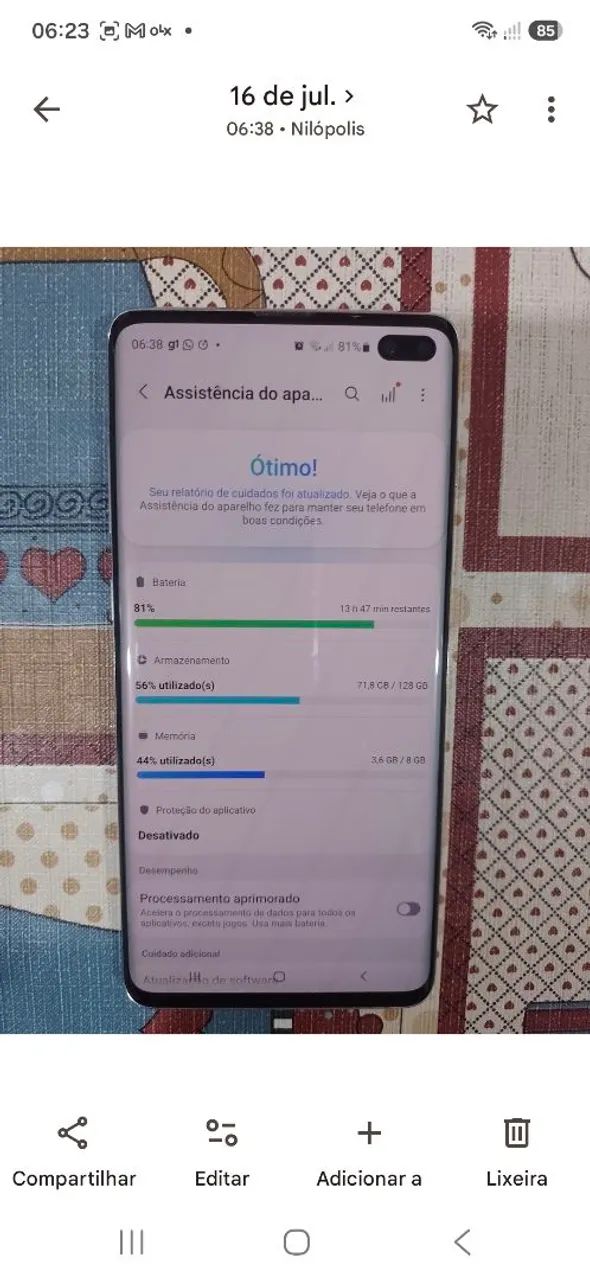 Smartphone samsung galaxy s10+ - Foto 2