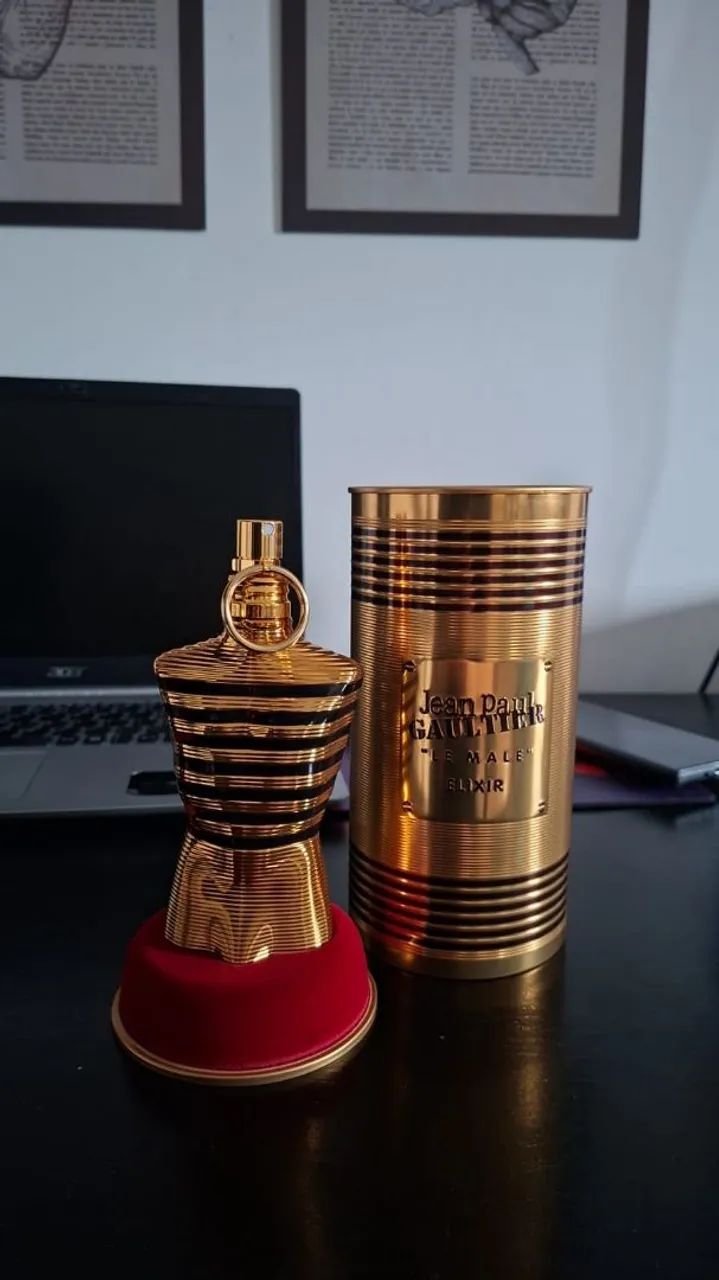 LE MALE ELIXIR - 125ML (NA METADE)