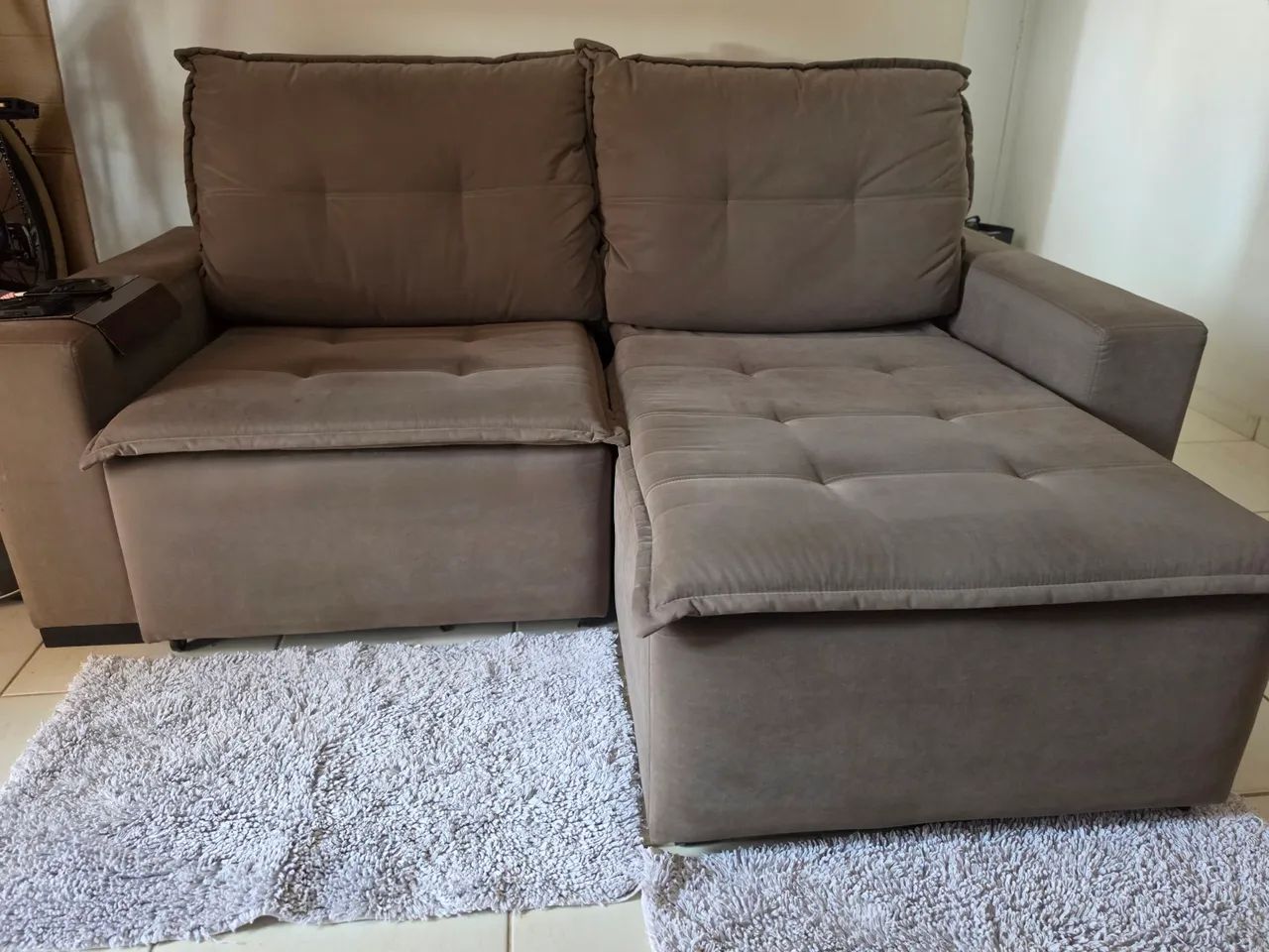 SOFÁ RETRÁTIL E RECLINÁVEL  - Foto 5