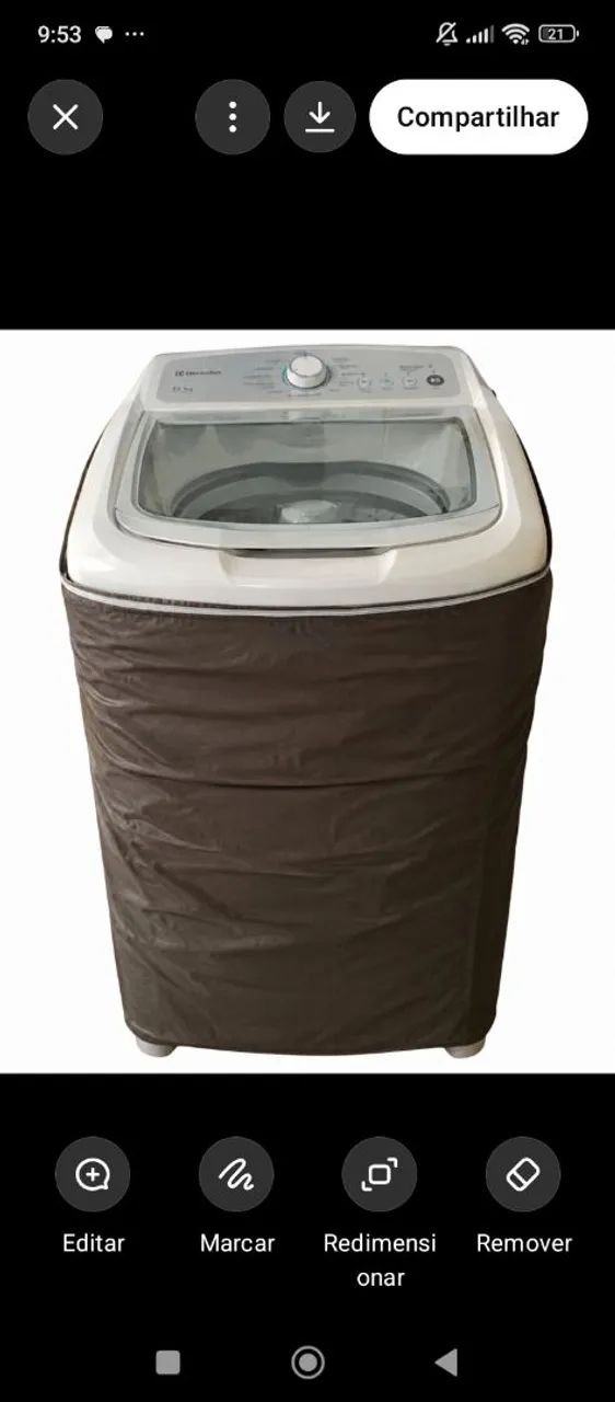 Máquina Electrolux 