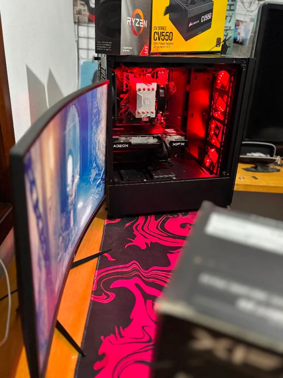 PC gamer Ryzen 5 3600 + RX 6600 - Foto 2