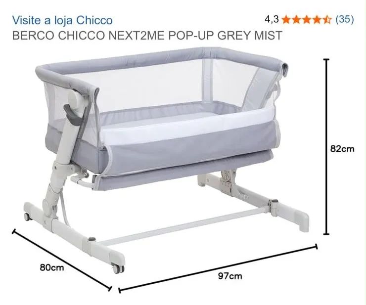 Berço portátil Chicco - Foto 4