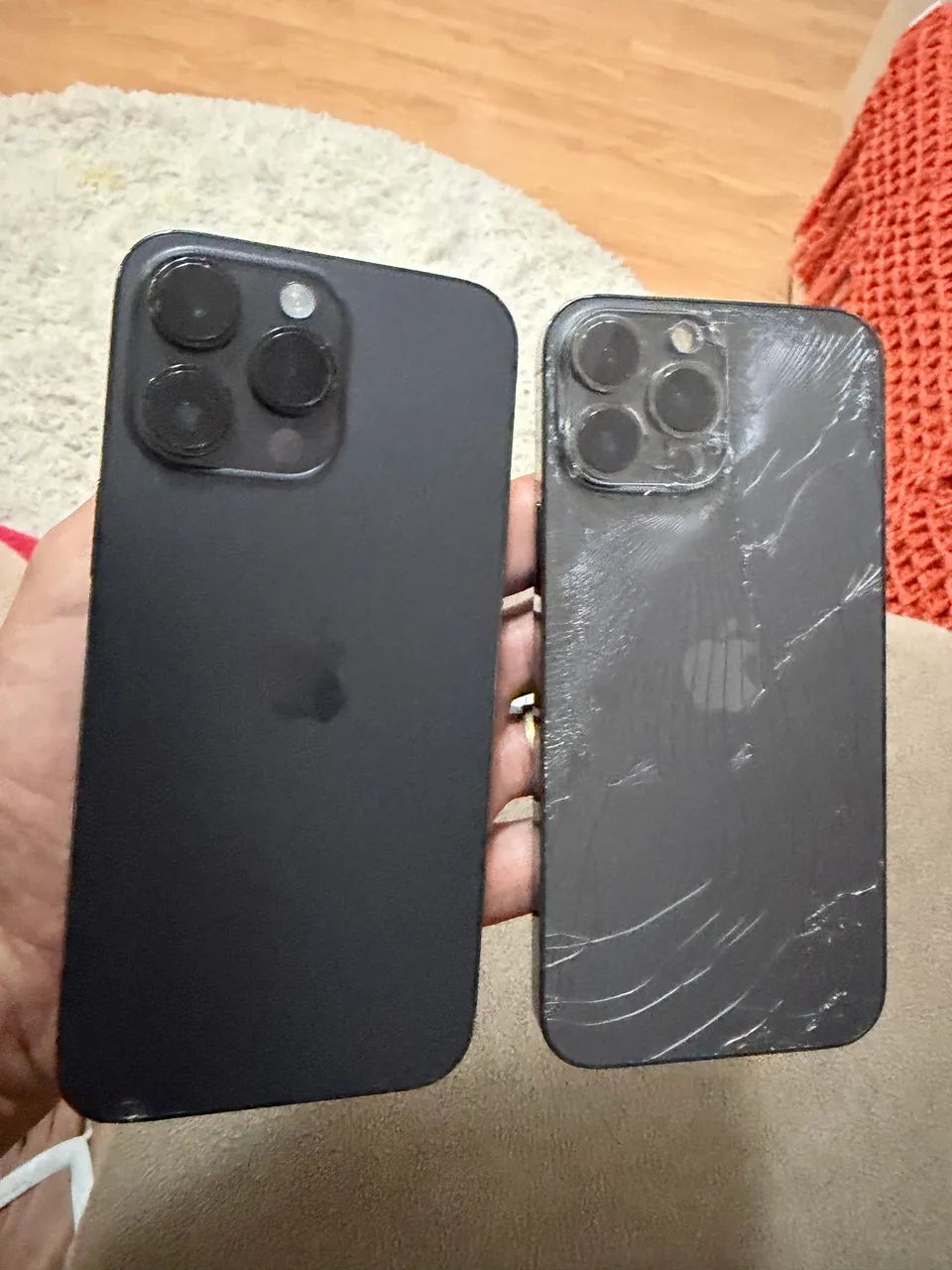 Pacote 2 IPhones Pro Max 13 e 14 - 128 gb - Foto 2
