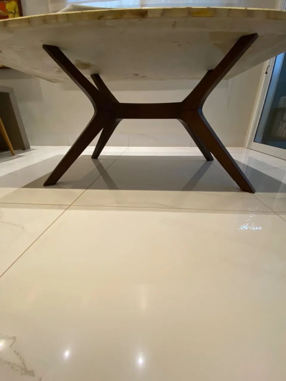 Base de madeira para mesa - Foto 3