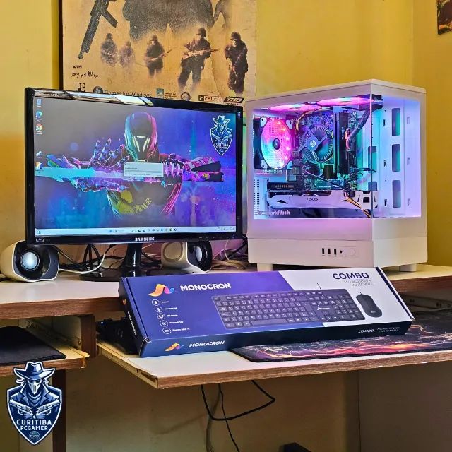 PC Gamer Completo Intel i5-8500 16GB Nvme GTX1060 6GB (PC20