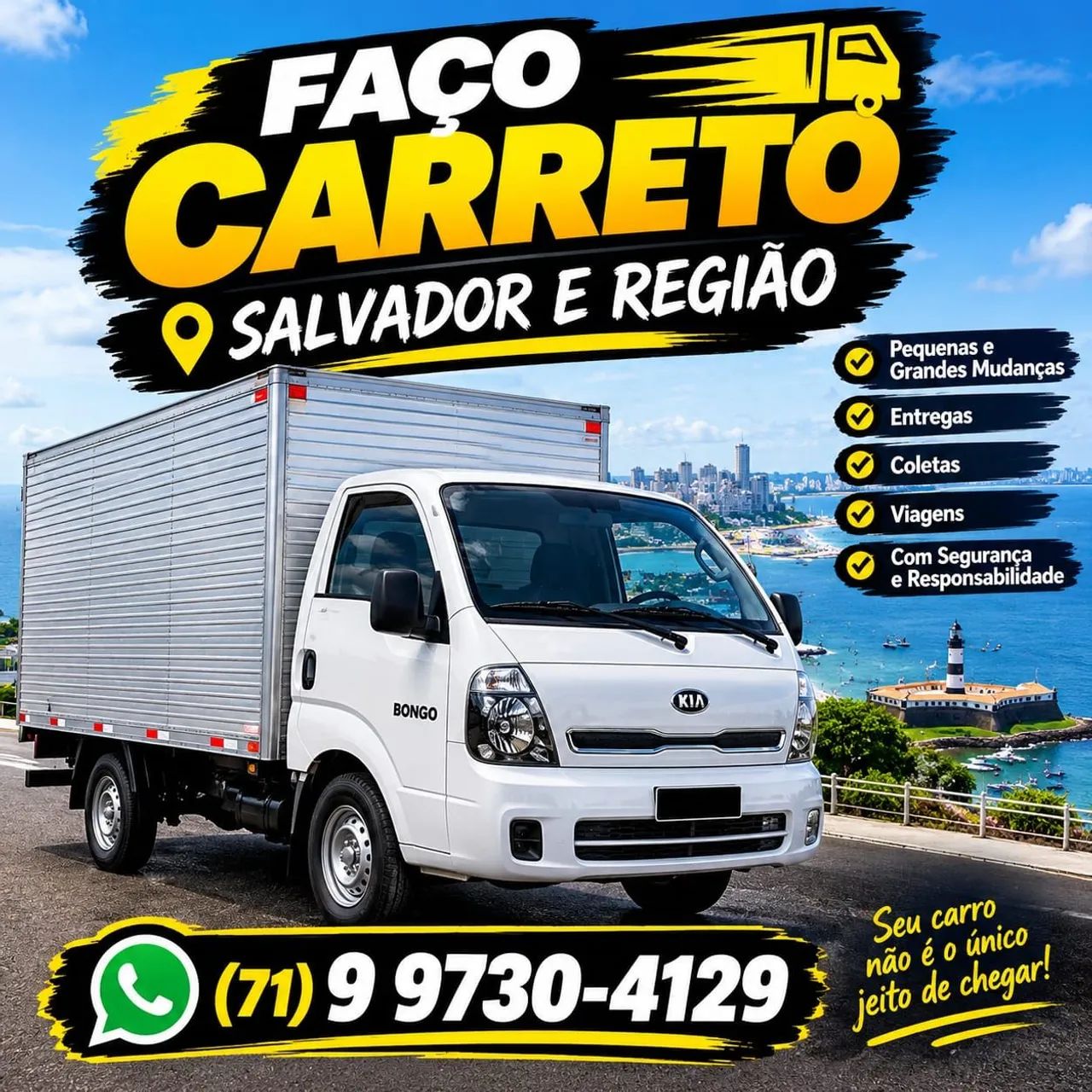 CARRETO E MUDANÇA