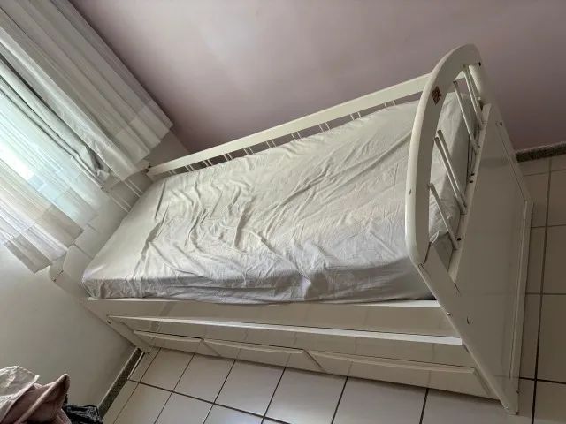 Cama bicama com 3 gavetas na bicama da loja Quarto Crescente - Foto 4