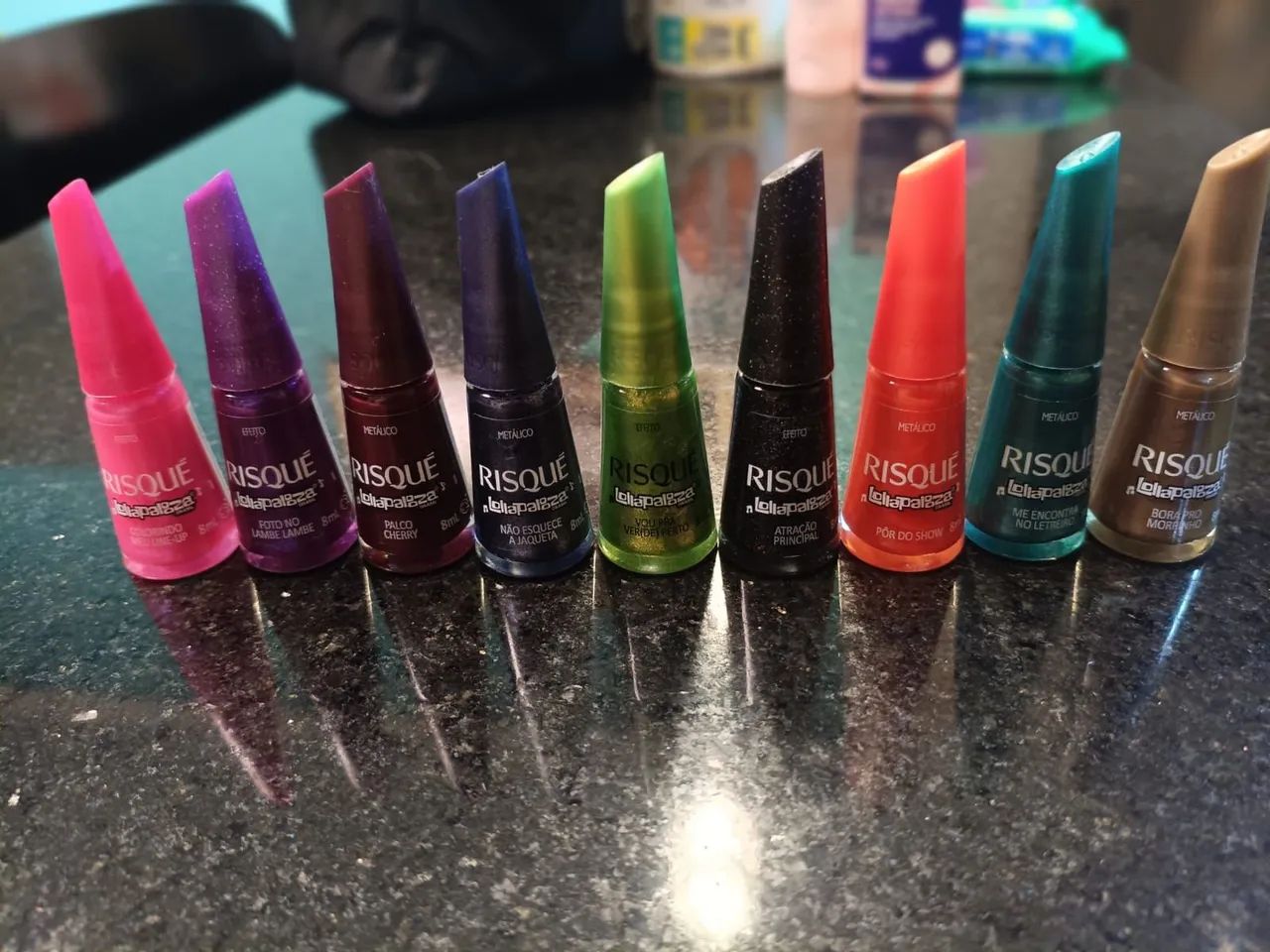 Esmaltes novos 