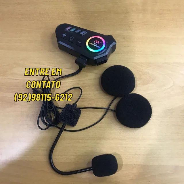 Intercomunicador Bluetooth K06 para Capacete - Foto 2