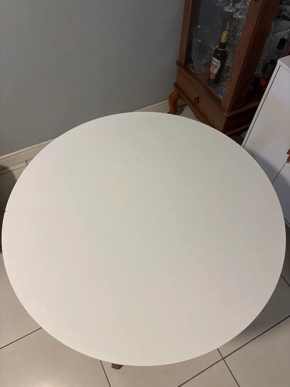 Vendo mesa redonda 90 cm - Foto 2