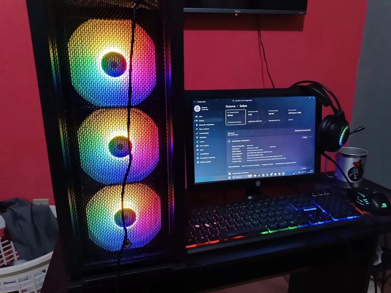 Pc gamer muito bom - Foto 3