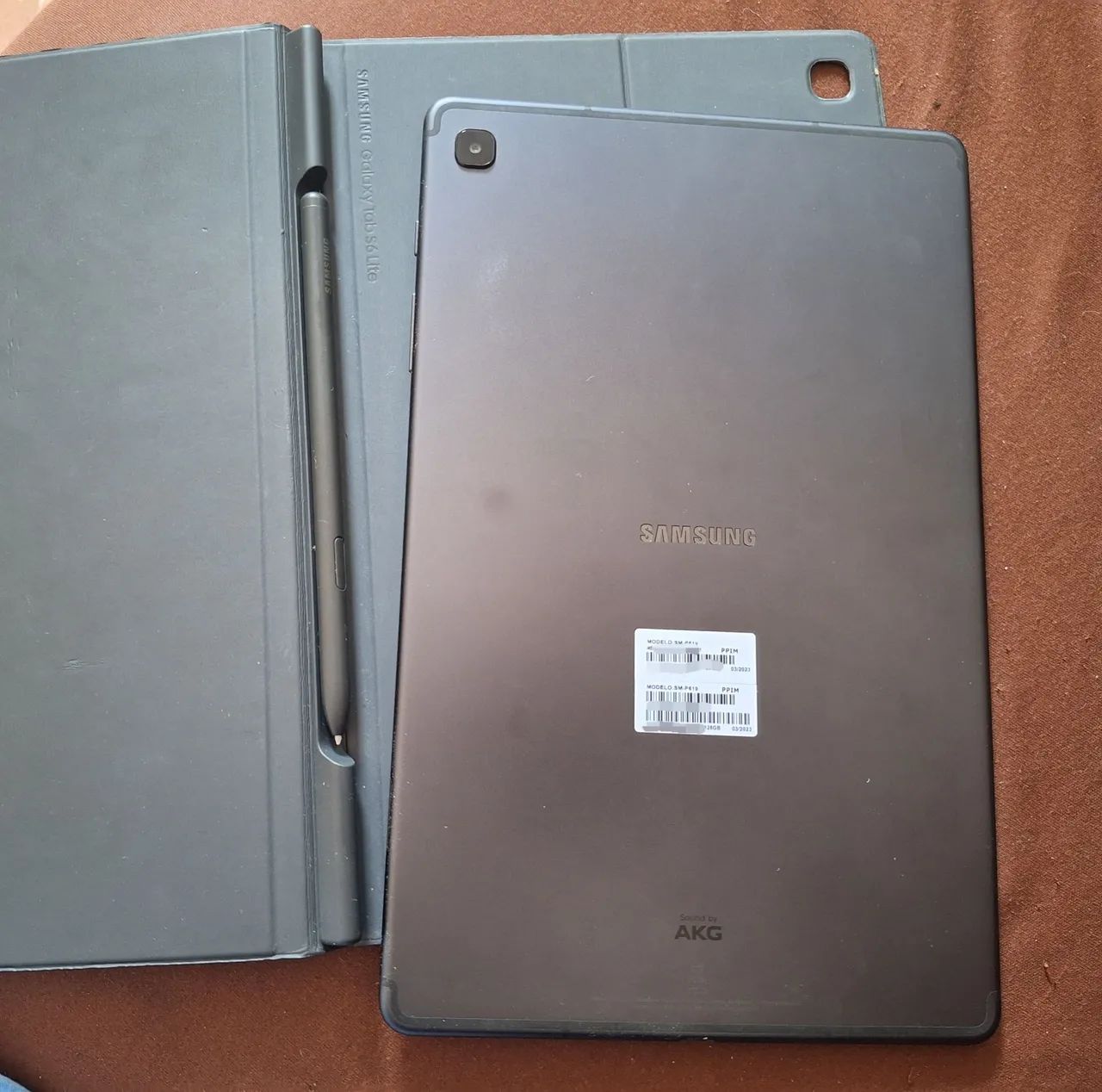 Tablet Samsung S6 Lite 128Gb + Caneta +  capa - Foto 2