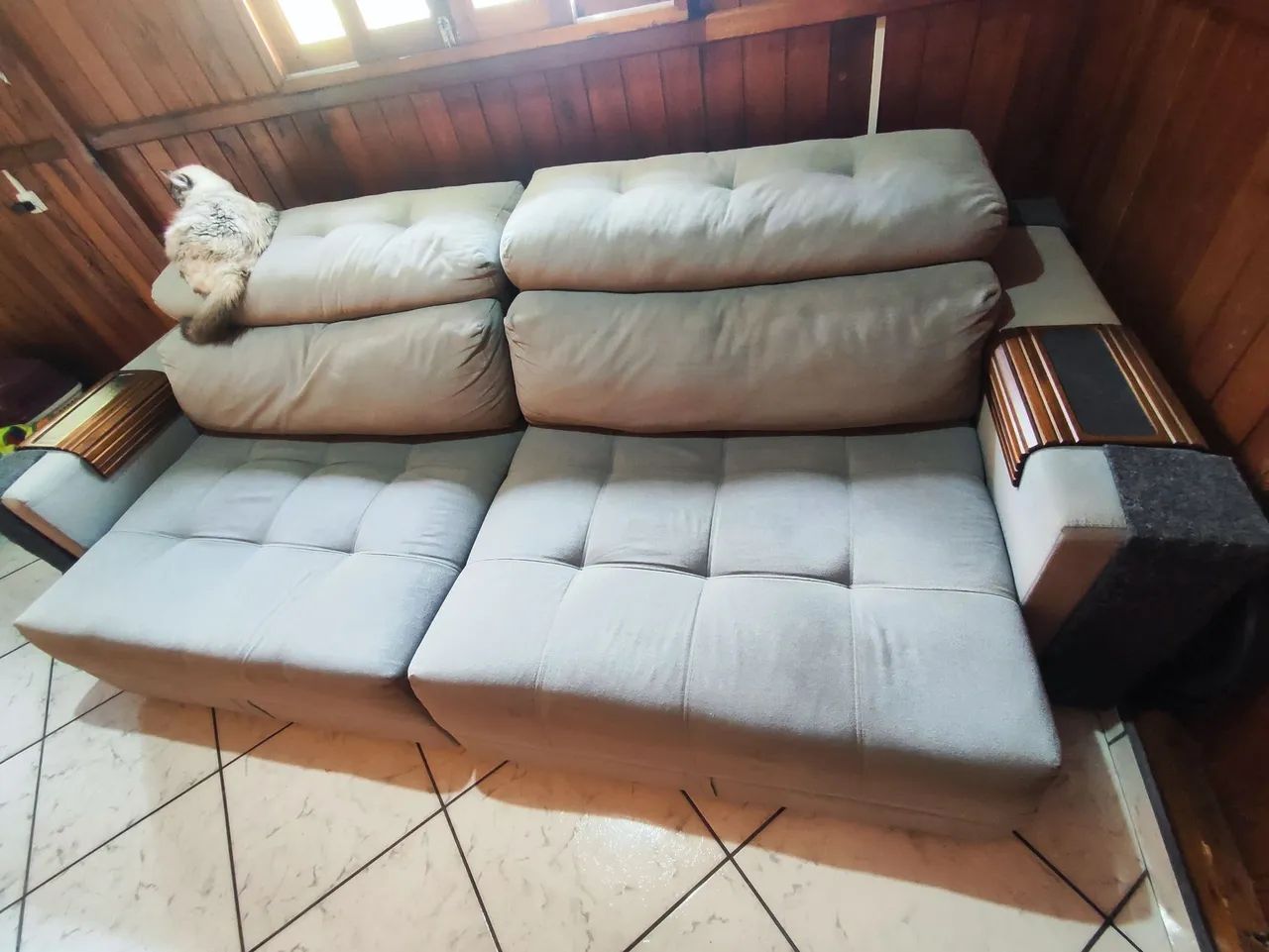 Sofá 2,70m Retrátil à Venda - Floripa - Foto 2