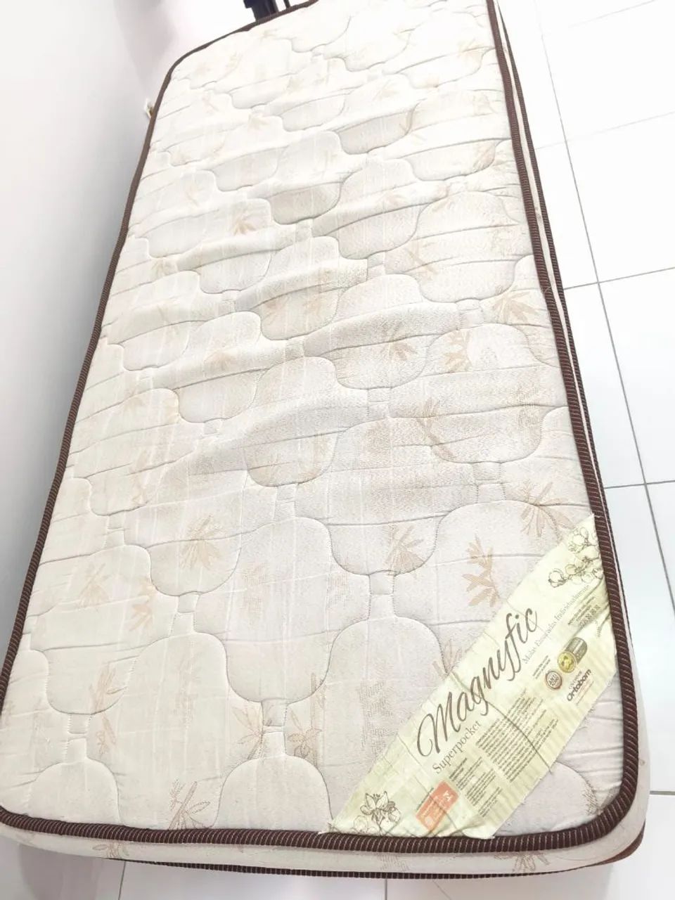 Cama Box Solteiro Ortobom com Pillowtop - Foto 5