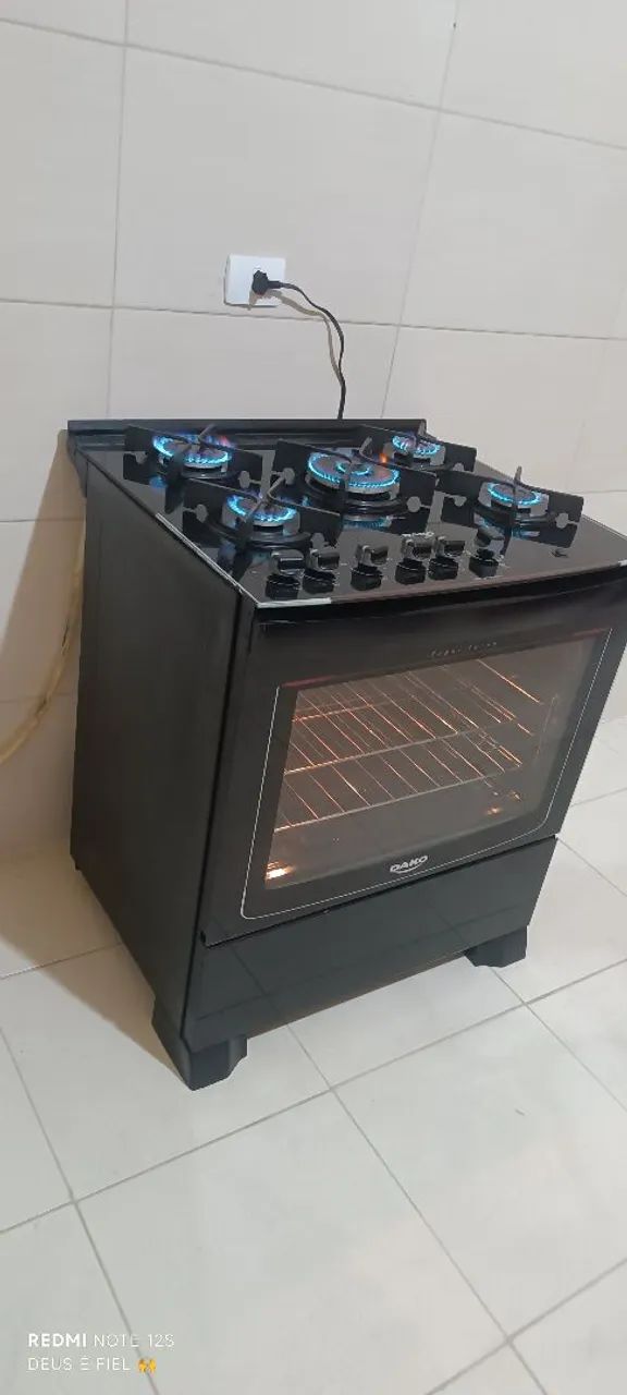 FOGÃO 5 BOCAS AUTOMÁTICO BIVOLTS  - Foto 5