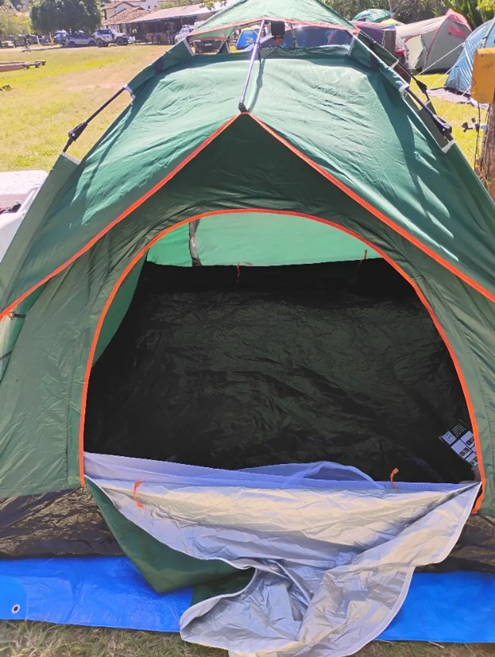 Barraca de camping automática 4 pessoas - Foto 3