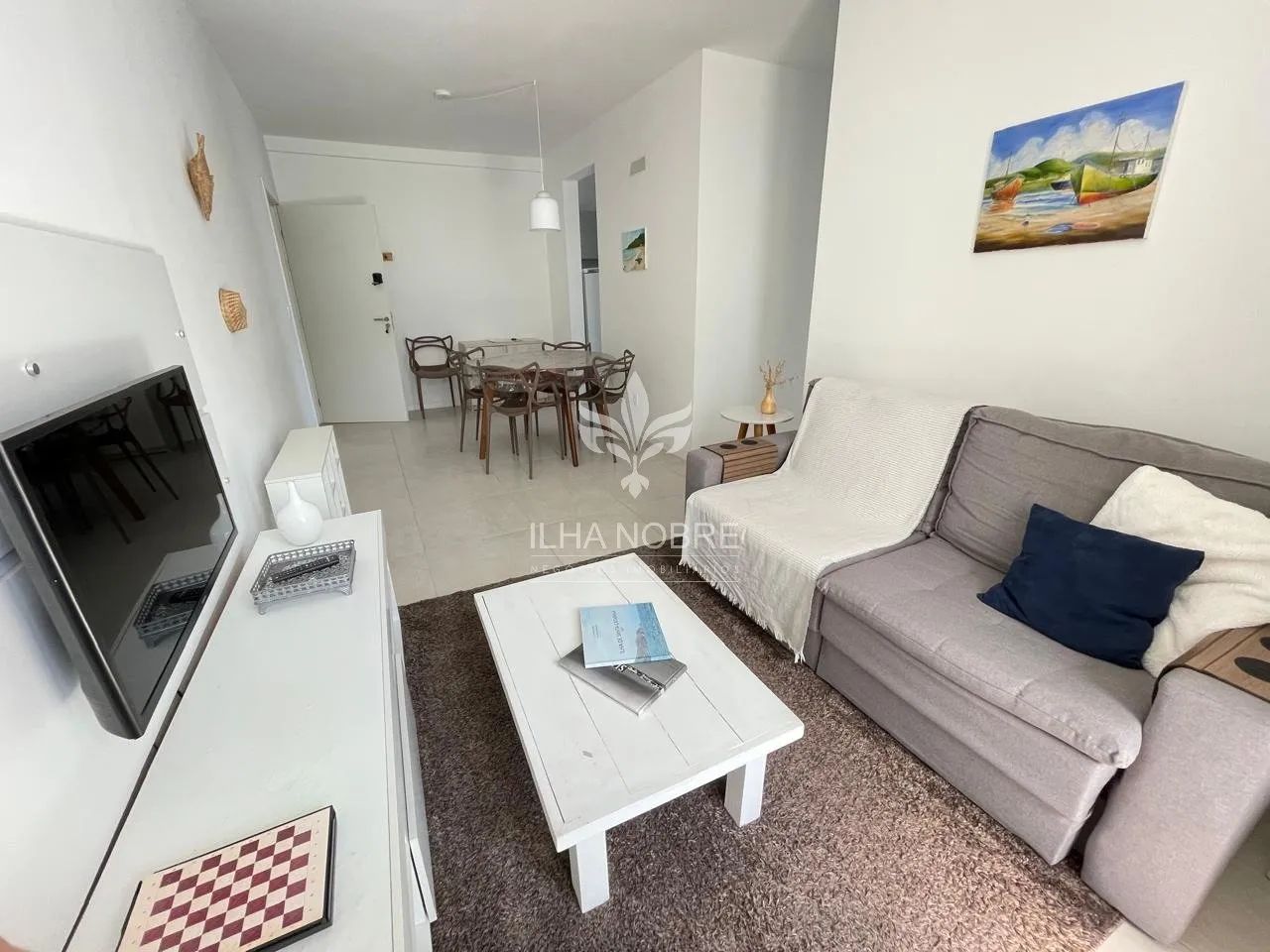 Apartamento Mobiliado com 3 Quartos, sendo 1 Suíte no Campeche Florianópolis 68m² - Foto 3