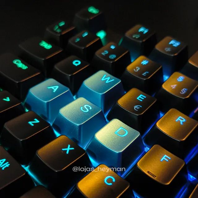  Teclado Gamer Mecânico Premium Acer Predator Aethon 510 TKL RGB ABNT2 Switch Blue 1ms - Foto 4