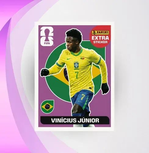 Extra Sticker Vinícius Jr Regular