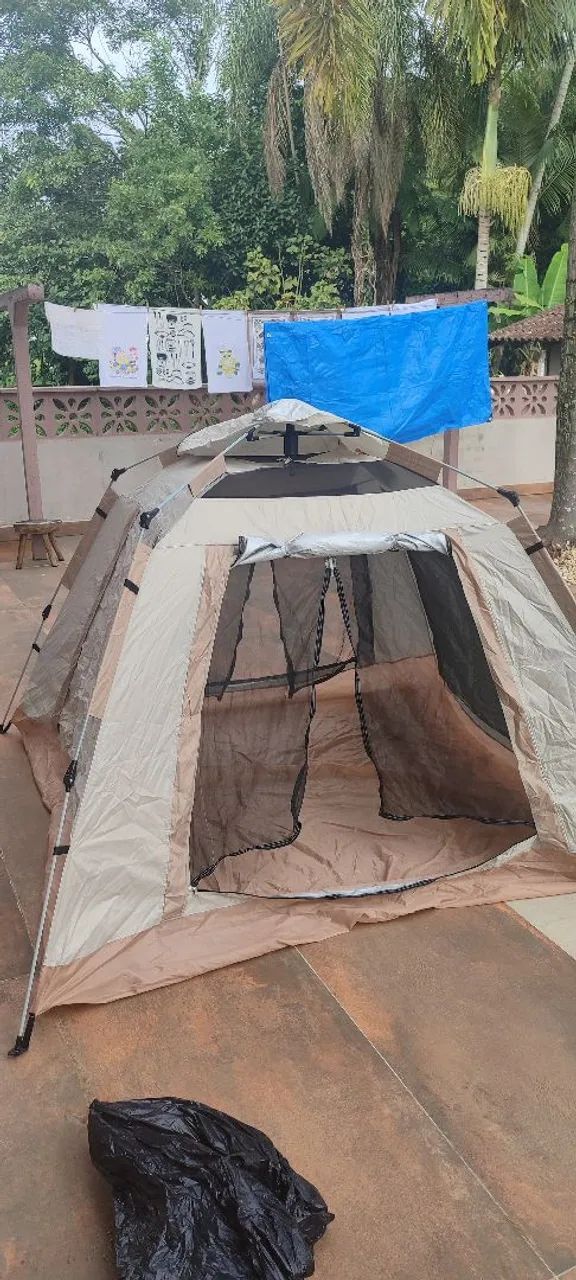 Barraca de Camping Montagem Rápida