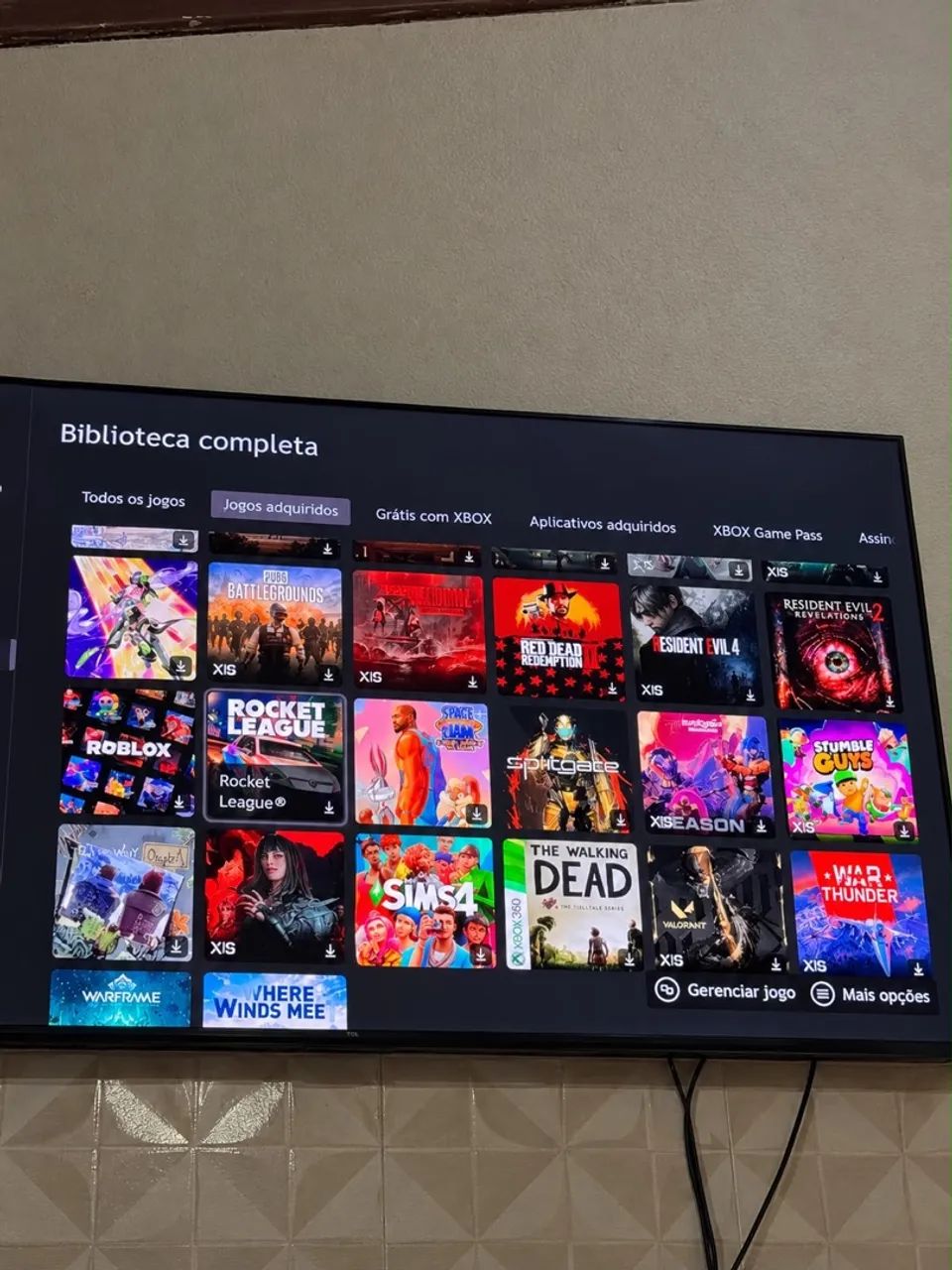 xbox series s com jogos e caixa - Foto 5