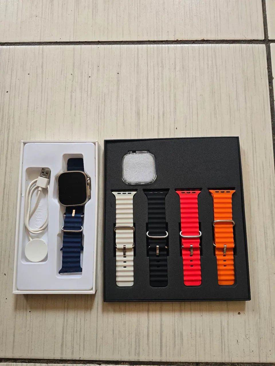 Smartwatch W70 com pulseira extra