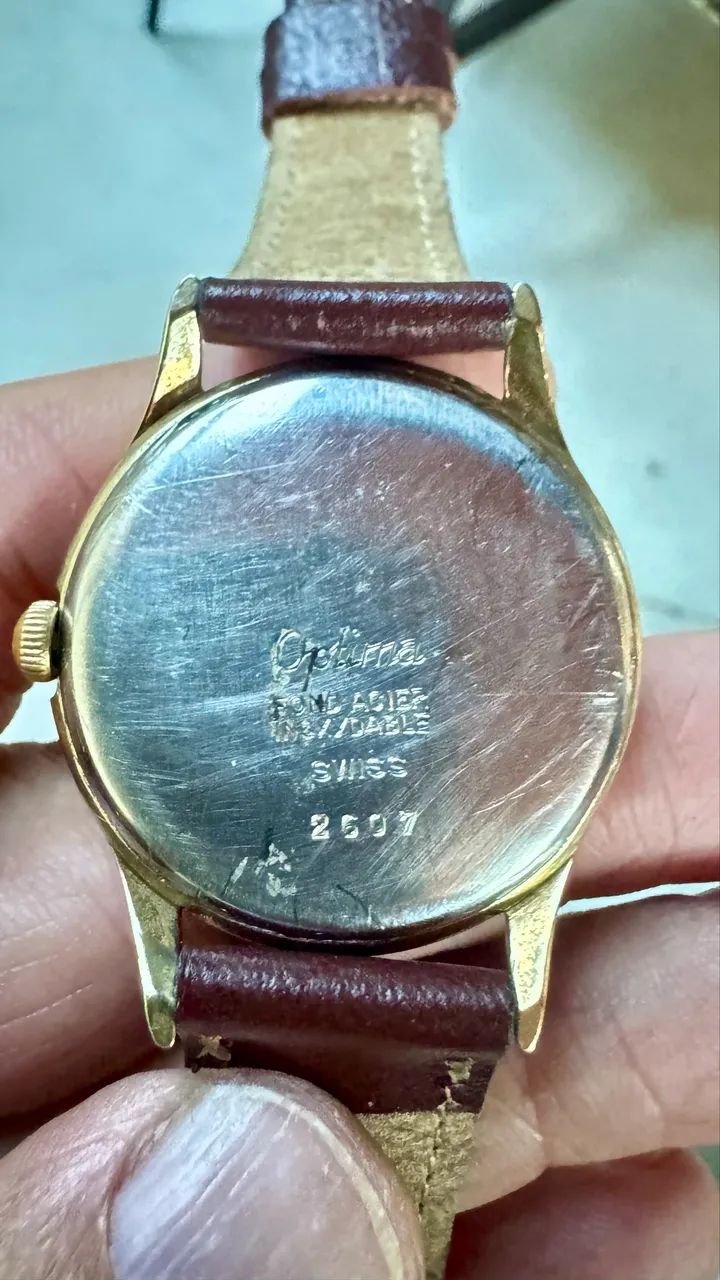 Relógio Vintage Optima  - Foto 2