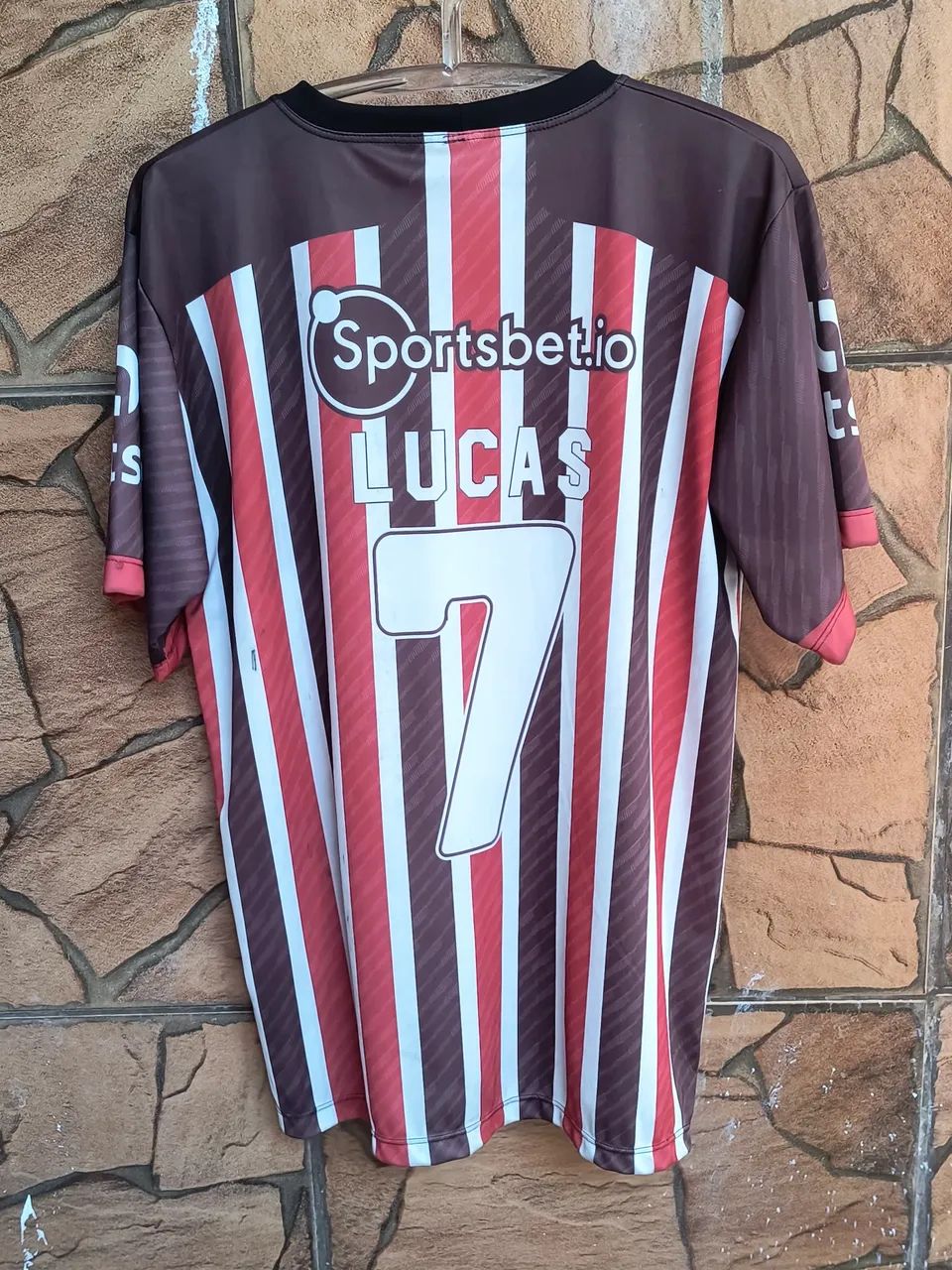 Camisa são Paulo GG 7 Lucas  - Foto 2