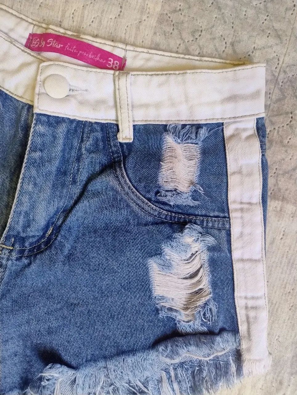 2 short jeans tamanho 38  - Foto 3
