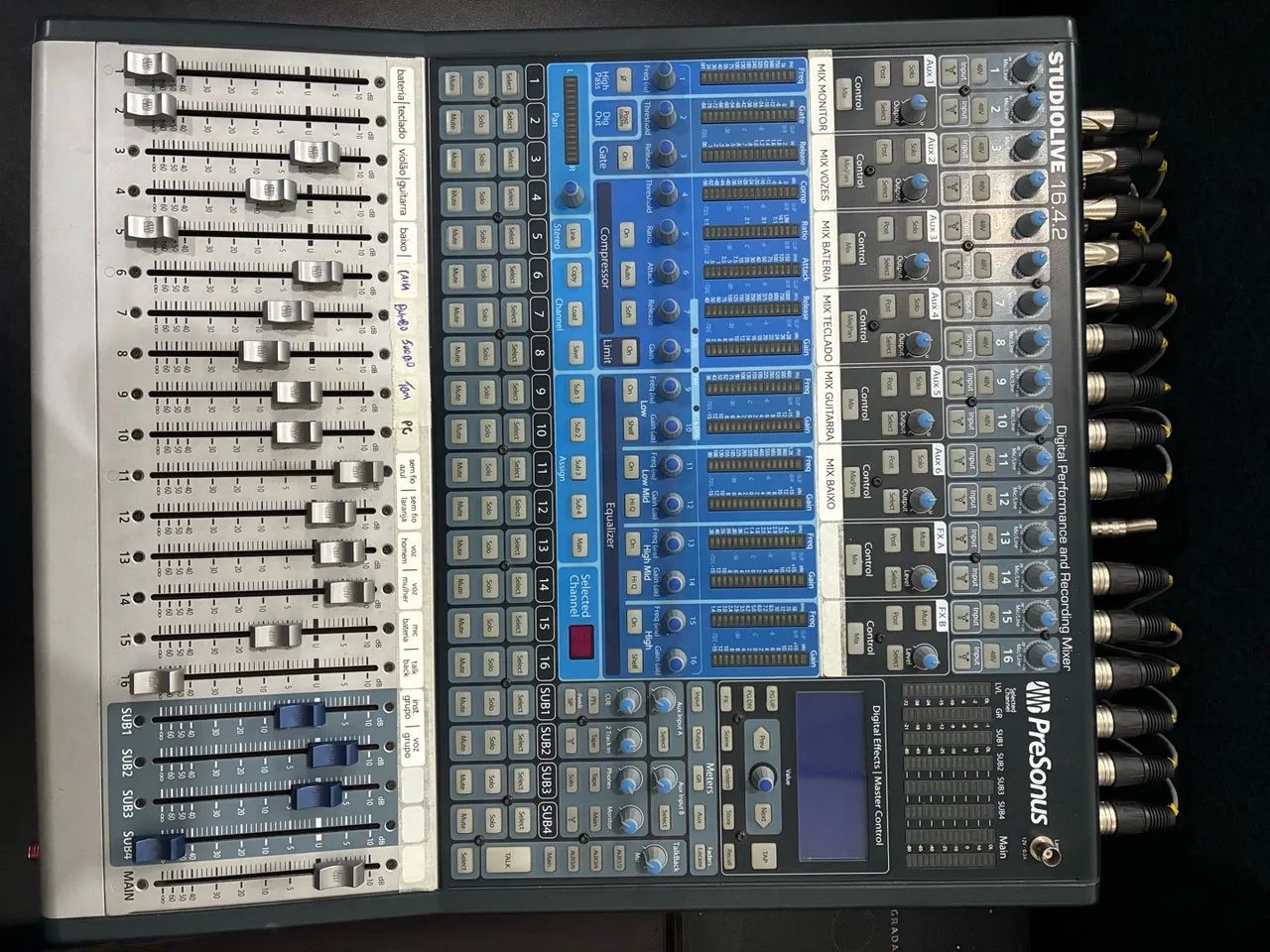Mesa de som Presonus 16.4.2 