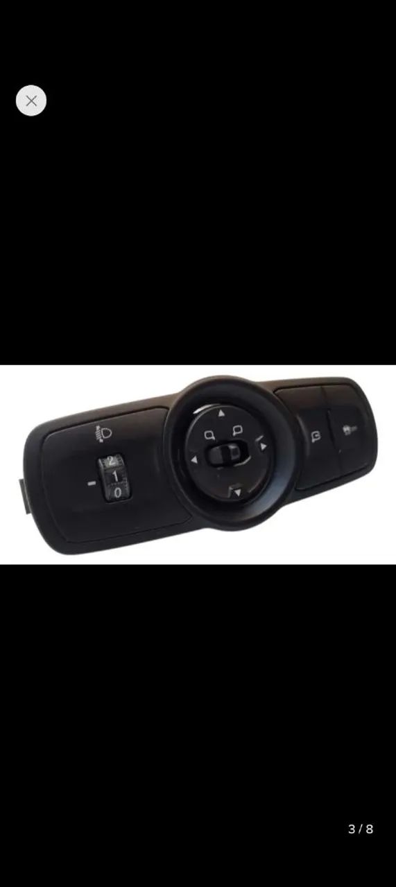 Comando regulagem retrovisor e farol tiggo
