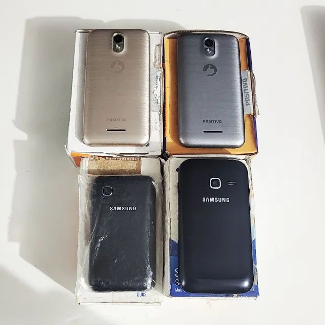Lote 4 Celulares Antigos Sem Bateria - Foto 4