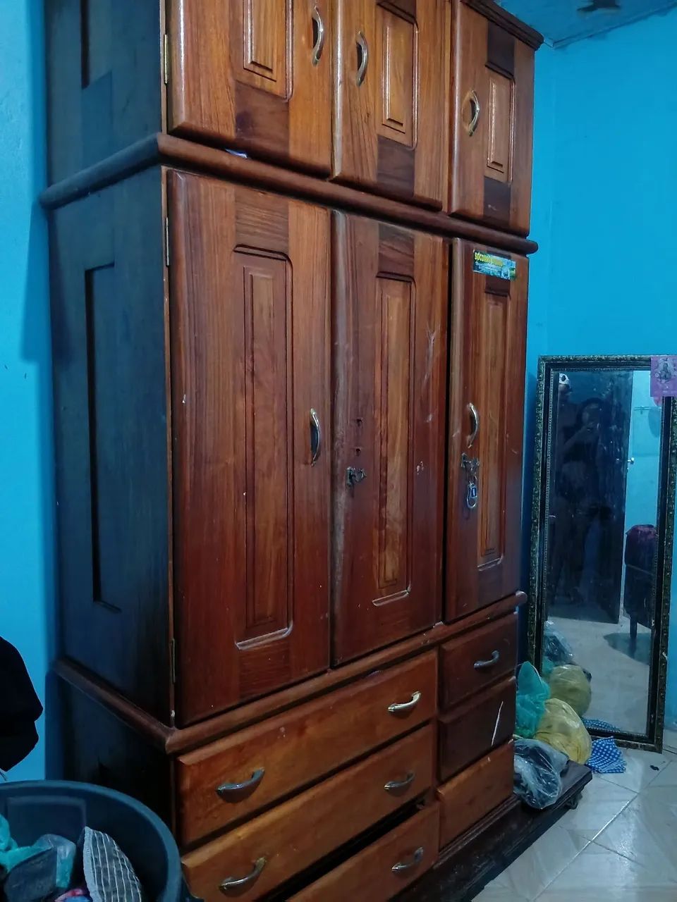 Guarda roupa de angelim