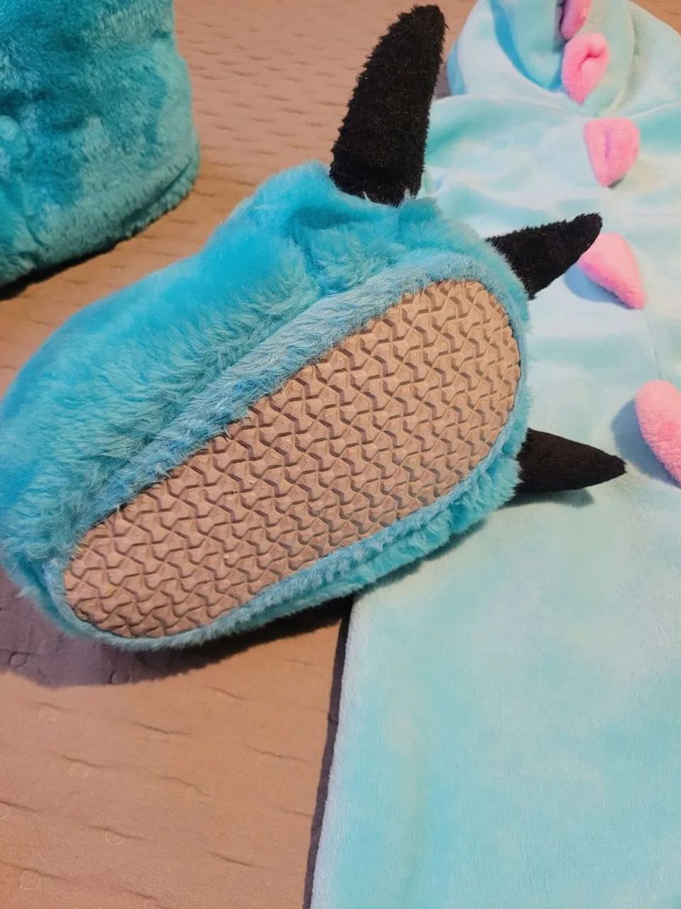 Macacão e pantufa dinossauro - Foto 3