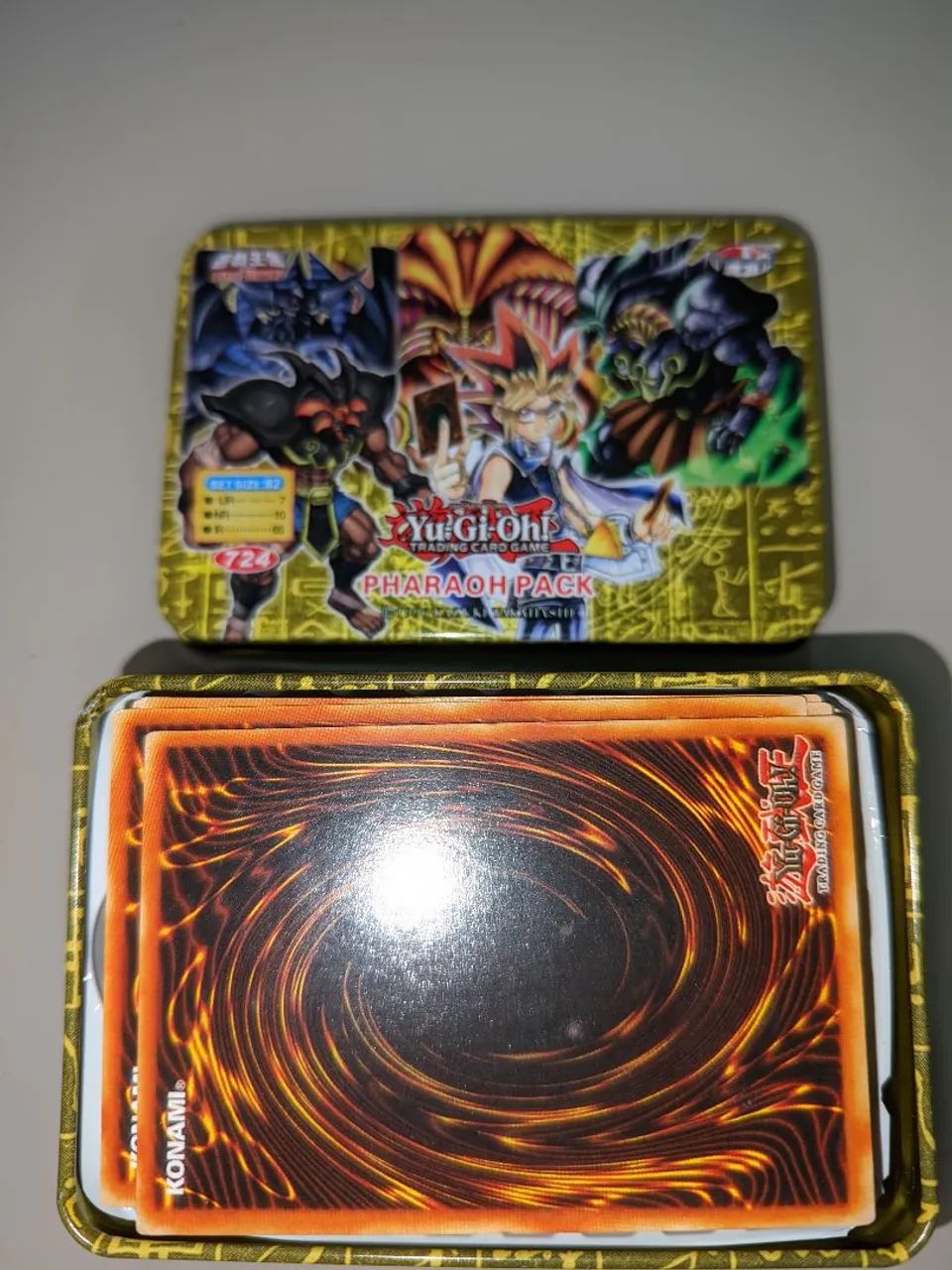 Deck Do Faraó Yu gi oh Anime com lata! - Foto 2