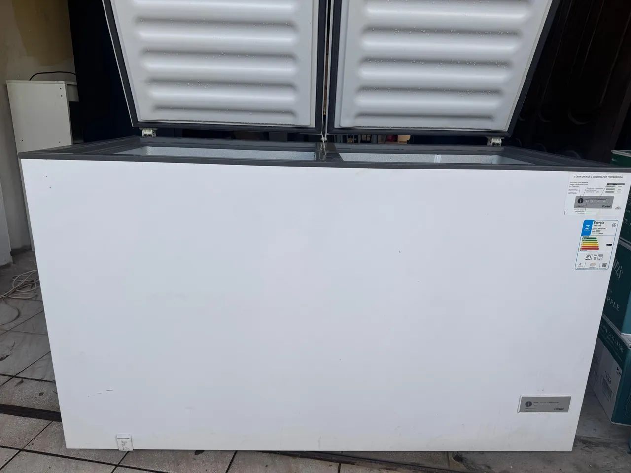 Freezer Horizontal Consul 2 Portas Digital - 220V