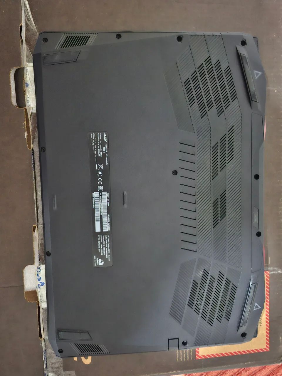 Acer Nitro 5 Gamer + 8GB RAM Intel i7 GTX1650 Wi-Fi 6e,tela 27 polegadas 144hz pra reparo - Foto 5
