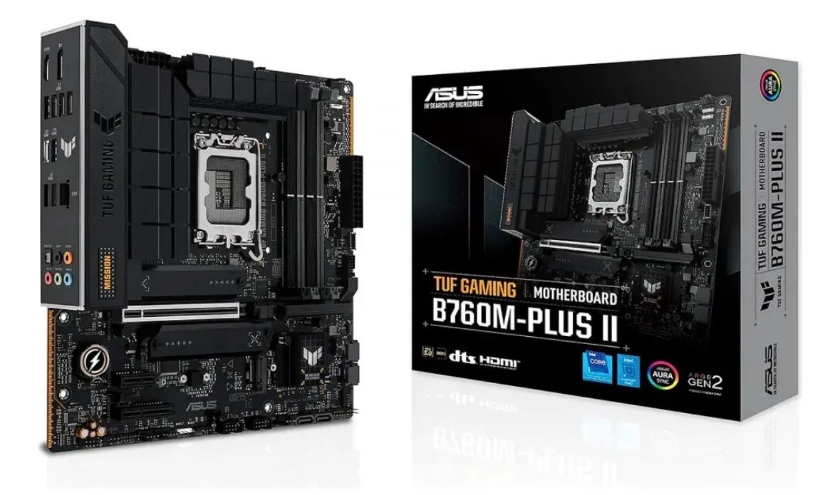 Placa Mãe Asus Tuf Gaming B760m-plus li, B760, Matx, Ddr5